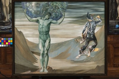Atlas Turned to Stone by Edward Burne Jones